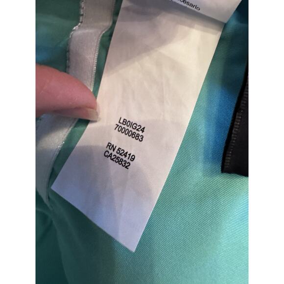 La Blanca Island Goddess One-Piece Swimsuit Calypso Blue Sz 8 NEW $84 MSRP - Picture 13 of 16